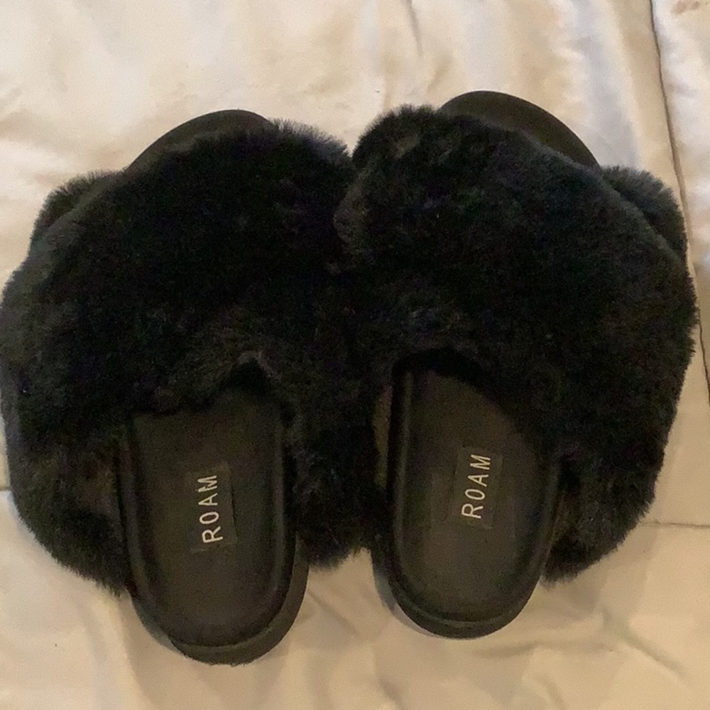 ROAM “Cloud” slipper size 38 ~ Black